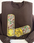 Sequin Camo ShotGun Shells Sweatshirt