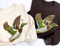 Sequin Mallard Duck Sweatshirt